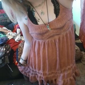 Pink sundress